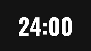 24 Minute Timer