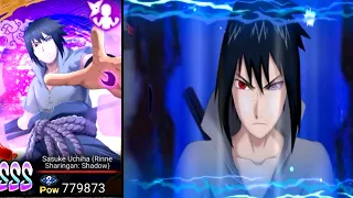 NxB NV: Sasuke Rinne Sharingan Shadow EX Rekit Showcase Solo AM Gameplay