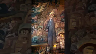 And Frederick Mexican muralism, painted the Man at the Fox Theatre