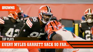 Every Myles Garrett Sack... So Far... | Cleveland Browns