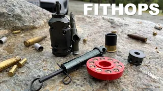 12ga. Camping Trip Alarm - Full Setup! [FithOps Perimeter Trip Alarm Plus 209 & 308 Adaptors]