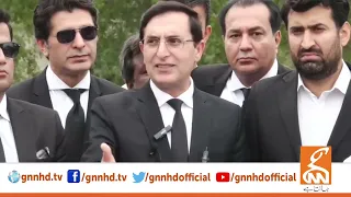 Imran Khan's Lawyer Barrister Gohar Media Talk outside Adiyala Jail