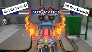 All the Engine Idle & Rev Noises In @AutomationGame