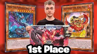 1st Place REGIONAL - Undefeated Fire King Snake Eye Deck Profile! Yu-Gi-Oh