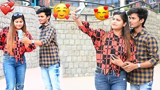 Romantic Selfie Prank On Cute Girl's 😍  | Jassi Prank