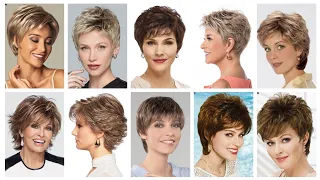 80+Most Papular & Stunning layered short bob pixie haircuts for professional women's #hairstyle