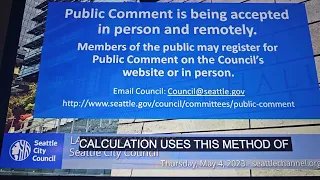 Seattle Tree Ordinance Public Comment 5-4-2023