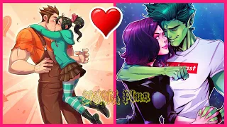 ❤ TOP 10 Cartoon Couples In Impossible Love 💕 👉@WANAPlus