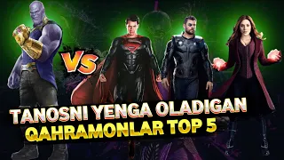 TANOSNI YENGA OLADIGAN QAHRAMONLAR TOP 5