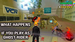 7 Star wanted Vs ghost Rider in Gta vice city Gamingxpro