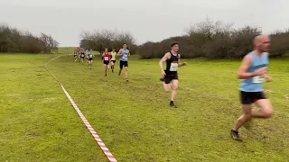 Inter District XC 2022 - Senior Men's highlights (by Stephen Marshall)