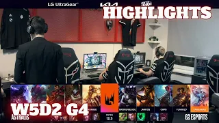 AST vs G2 - Highlights | Week 5 Day 2 S12 LEC Spring 2022 | Astralis vs G2 Esports W5D2