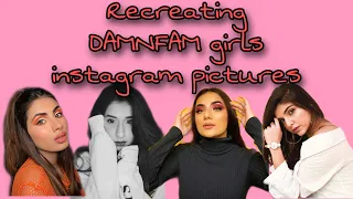 Recreating DAMNFAM members Instagram pictures - Girls Edition | Preeti Pol