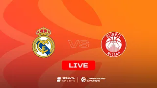 Реал Мадрид VS Олімпія Мілан - Пряма трансляція [Євроліга]