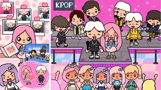 K-Pop Idol Fell In Love With Me! Girls Are Jealous | Toca Life Story | Toca Boca