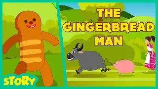 "The Gingerbread Man" | Christmas Story I Christmas for Kids I Videos for Kids
