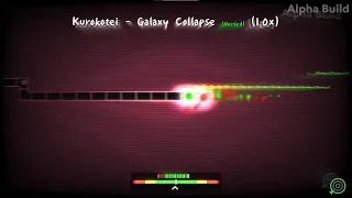 Kurokotei - Galaxy Collapse adofai, map by Pinball and Toht.