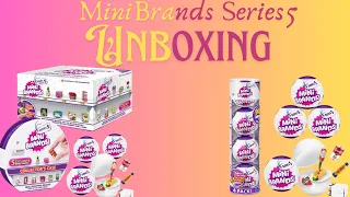 Unwrapping Tiny Treasures: Mini Brands Series 5 Unboxing Spectacular!