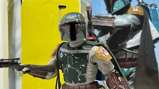 Star Wars The Black Series 40th Anniversary Return of The Jedi Boba Fett Figure Review!!!