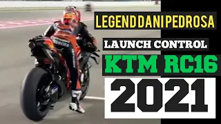 BOOM 💥 DANI PEDROSA Start Action | LAUNCH CONTROL KTM RC16 2021 | KTM RC16 | KTM FACTORY RACING #OA