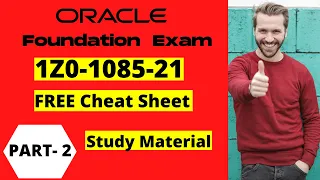 1Z0 -1085 - 21 : Oracle Cloud Infrastructure Foundation Study Material (2021) - Part 2