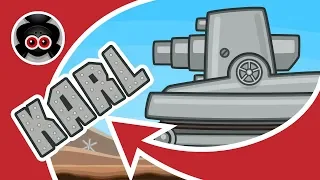 Steel Monsters Attack Ep.1: KARL. Cartoons About Tanks