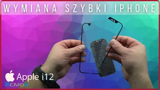 Wymiana szybki iPhone 12 / iPhone 12 - Repair ONLY front glass Non-Genuine Screen Warning