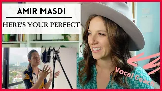 VOCAL COACH REACTS: Here's Your Perfect covered by Amir Masdi