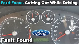 Ford Focus Cutting Out While Driving, Dash Drops Out!