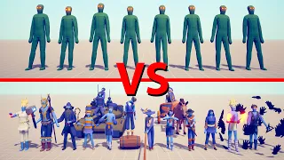 ZOMBIE Team vs LEGACY Team - Totally Accurate Battle Simulator TABS