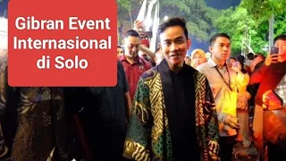 Gibran Perbanyak Event Berkelas Internasional di Solo