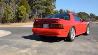 1990 RX7 302 V8 Swap, startup, rev, idle, take off