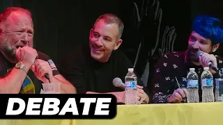 Alex Jones Debate Heats Up, Bryan Callen Steps In To Help Destiny