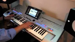 Second Waltz (Shostakovich) - Yamaha Tyros & Keyboardplayer