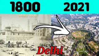 Evolution of Delhi (1800-2021) | History of Delhi #newdelhi #delhi