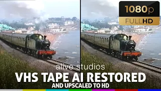 VHS Tape Transfer AI Restored and Upscaled to HD (remastered in 2022)