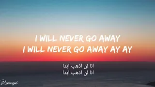 Never go away مترجمة / C- BOOL