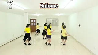 SALOME - Line Dance || Demo || Beauty LD Aldiron Hero || Mei2 LD Class