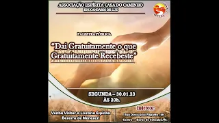 Palestra - Dai de Gratuitamente o que Gratuitamente Recebeste