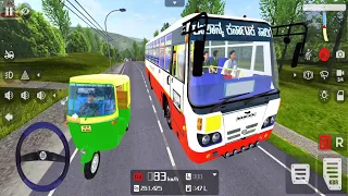 KSRTC Eicher Bus Driving in Bus Simulator Indonesia - #117 Android Gameplay | Indian Bus Games 3D