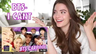 BTS Carpool Karaoke Reaction