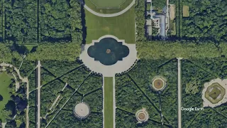 Versailles - 3d Roundtrip via Google Earth