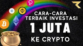 Cara-cara TERBAIK Investasi Rp1.000.000 ke CRYPTO | Indonesia