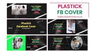 Plastics Facebook Cover After Effects Templates | Design Video Animation | No Copyright