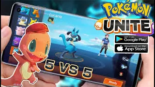[GAMEPLAY] ▶Pokemon Unite ▶MOBA 5V5 | First Trailer (Android/IOS)