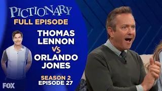 Ep 27. Is It Cold In Here? | Pictionary Game Show - Full Episode: Thomas Lennon vs Orlando Jones