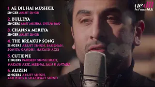 Ae Dil Hai Mushkil Movie All Songs 🎧 (Juckbox) - Ranbir Kapoor, Anushka Sharma & Aishwarya Rai