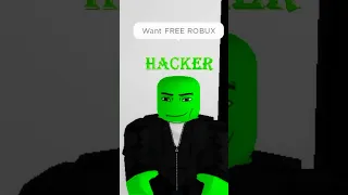 FREE ROBUX SCAMMER ‼️😧😵‍💫#shorts #roblox #robloxshorts #robux