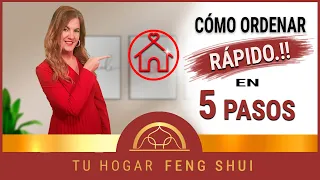 👉 5 pasos para ORDENAR RAPIDO ✅/ Mantendrás tu Casa SIEMPRE ORDENADA Y RECOGIDA 👌