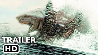 THE MEG 2 THE TRENCH - “Megalodon VS Kraken Fight Scene” trailer (2023) 2023 Jason Statham